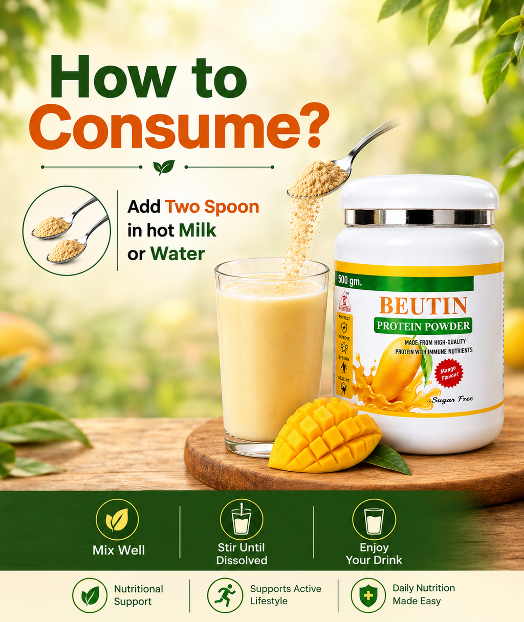 Debraj Ayurveda Beutin Protein Powder – For Daily Energy, Muscle Growth & Immunity